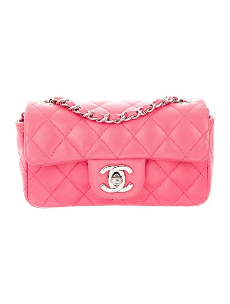 chanel pink classic flap mini|Shop CHANEL MINI FLAP BAG .